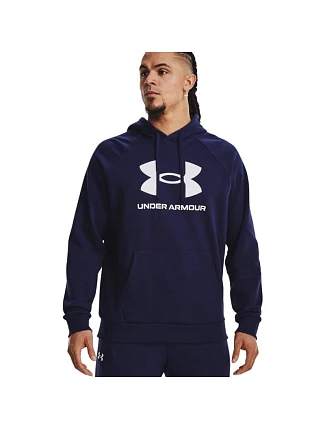 Pánska mikina Under Armour Rival Fleece Logo HD, tmavomodrá, 1379758, 410 L Pánska mikina Under Armour Rival Fleece Logo HD, tmavomodrá, 1379758, 410 L