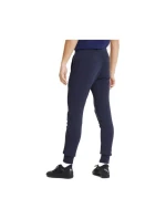 Pánske bavlnené tepláky Puma pohodlný športový štýl námornícka modrá Pánske bavlnené tepláky Puma pohodlný športový štýl námornícka modrá