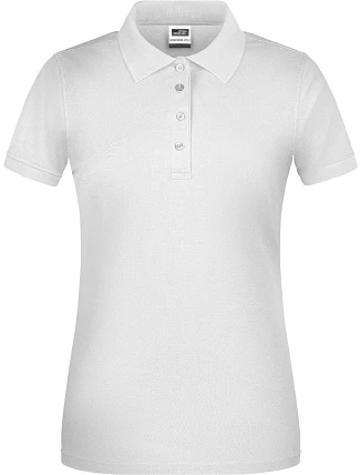 Daiber JN 873 Dámske pracovné polo z bio piqué 02.0873 biele Daiber JN 873 Dámske pracovné polo z bio piqué 02.0873 biele