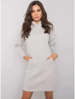 Dámske zateplené šaty s vreckom 30323A2 - SUBLEVEL