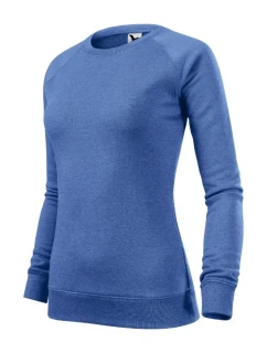 Dámska mikina Merger modré zvýraznenia