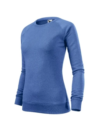 Dámska mikina Merger modré zvýraznenia