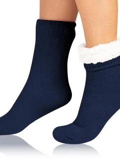 Extrémne teplé ponožky EXTRA WARM SOCKS Tmavo modré - BELLINDA