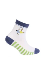 Chlapčenské vzorované ponožky Wola U24.P01;W24.P01 21-26 Chlapčenské vzorované ponožky Wola U24.P01;W24.P01 21-26