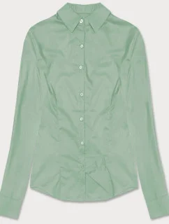 Svetlo zelená klasická dámska košeľa (HH039-39)