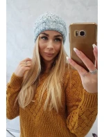 Dámska čiapka Eliza K205 modrá