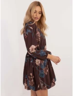 Šaty DHJ SK 19861 3.11 hnedé