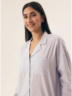 Henderson Dámske pyžamo 42782 Nanda dlhé/r S-XL pruhované