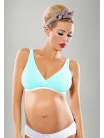 Mäkká dámska podprsenka Mama Basic Lilly farba K