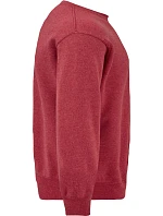 Mikina Fruit of the Loom Classic Set-In Sweat 16.2202, vintage heather red Mikina Fruit of the Loom Classic Set-In Sweat 16.2202, vintage heather red