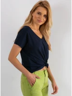 Tričko RV TS 4832.42P tmavo modrá