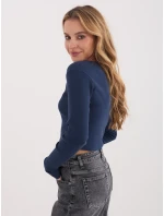 Blúzka WT BZ A1297.95 tmavomodrá