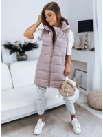 Dámska prešívaná vesta BRITA pink FashionStreet TY3231
