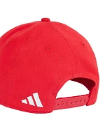 Adidas FC Bayern Munich Essentials baseballová čiapka červená IA2333 Adidas FC Bayern Munich Essentials baseballová čiapka červená IA2333