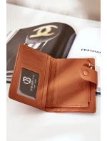 Damski Portfel Z Eko Skóry Brązowy Isamille