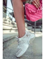 Sneakersy Sportowe Buty Damskie Beżowe Someday