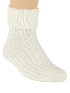 Dámske ponožky na spanie 067 Ecru - Steven