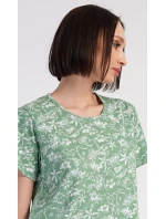 Dámska nočná košeľa s krátkym rukávom Hawaii