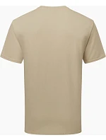 Tričko Fruit of the Loom Pure Cotton T z hustej bio bavlny 16.1362, farba desert sand