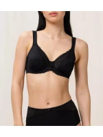 Dámska podprsenka Modern Lace+Cotton Bra W - BLACK black 0004 - TRIUMPH