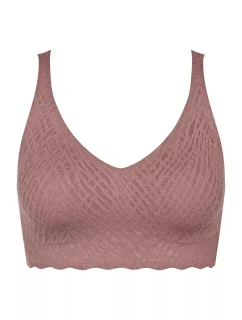 ZERO Feel Bliss Bralette - BROWN - hnedá 1141 - SLOGGI