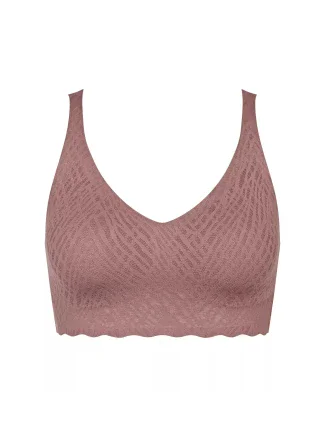 ZERO Feel Bliss Bralette - BROWN - hnedá 1141 - SLOGGI