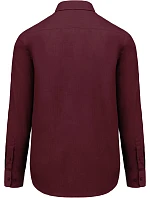 Kariban K 545 Popelínová košeľa „Jofrey“ s dlhým rukávom 20.K545 wine Kariban K 545 Popelínová košeľa „Jofrey“ s dlhým rukávom 20.K545 wine