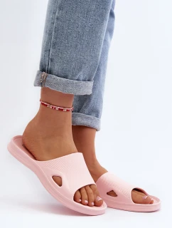 Klasyczne Klapki Damskie Różowe Juniria