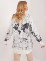 BA SW 14106 Sveter.94 ecru