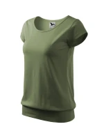 Mestské tričko khaki