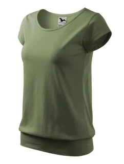 Mestské tričko khaki