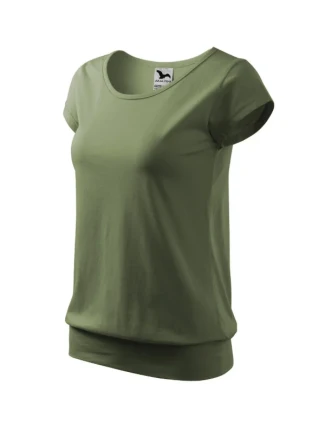 Mestské tričko khaki