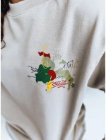 Dámska mikina JAPANESE light grey FashionStreet BY0928 Dámska mikina JAPANESE light grey FashionStreet BY0928