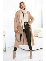 619-2 Pohodlný a elegantný dámsky rebrovaný overal s výstrihom - khaki 619-2 Pohodlný a elegantný dámsky rebrovaný overal s výstrihom - khaki
