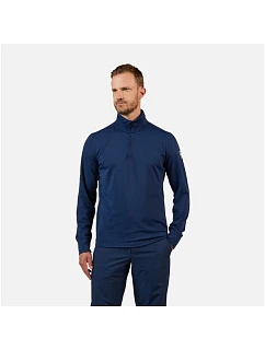 Pánska mikina ROSSIGNOL MID LAYER STRETCH HZ, tmavomodrá