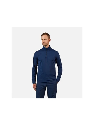 Pánska mikina ROSSIGNOL MID LAYER STRETCH HZ, tmavomodrá Pánska mikina ROSSIGNOL MID LAYER STRETCH HZ, tmavomodrá