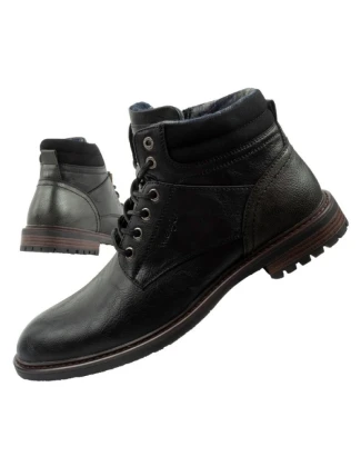Pánske topánky Wrangler George sable smart fashionable black