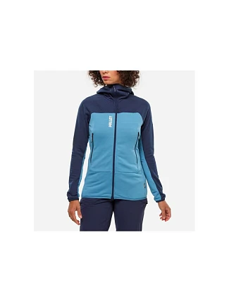 Dámska mikina MILLET Fusion Grid Hoodie W, modrá Dámska mikina MILLET Fusion Grid Hoodie W, modrá