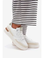 Dámske tenisky na platforme LEE EMMA WOMEN LOW 50251014.04L Beige