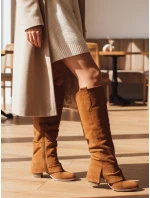 Dámske semišové ťavie čižmy FashionStreet ZY1309