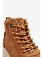 Buty Trekkingowe Trapery Ocieplane Dziecięce Camel Big Star MM374202