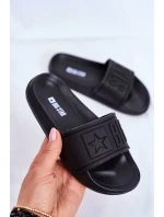 Detské módne papuče Big Star - čierne