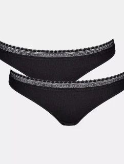 sloggi GO Ribbed R Brazil C2P - BLACK - SLOGGI BLACK - SLOGGI