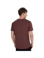 Pánske tričko 4F M2961 tmavohnedé 4FWAW25TTSHM2961 80S pánske