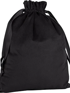 BagBase BG 718 Sametový darčekový vak 52.0718 čierny onyx