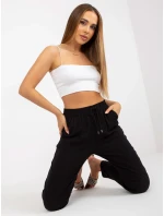 Nohavice D73761M61869L čierne Nohavice D73761M61869L čierne