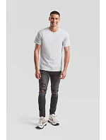 Fruit of the Loom Iconic 195 T Pánske tričko z hrubého materiálu 16.1422 natural
