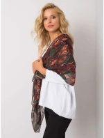 Závoj AT CH F106008 tmavohnedý