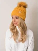 Dámska čiapka JK CZ 8.71 tmavo žltá