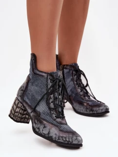 Topánky na podpätku model 219582 Krok vo veľkom štýle